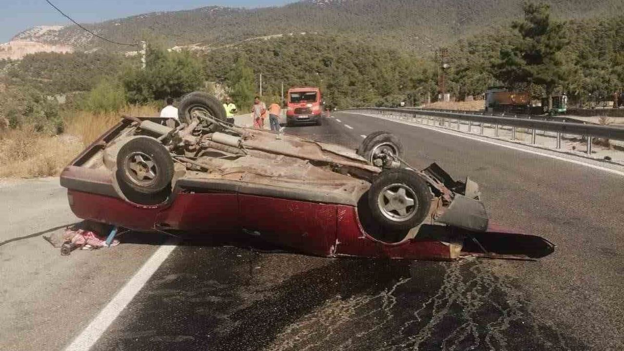 Milas-Yatağan Karayolu’nda trafik kazası: 1 kişi ağır yaralandı