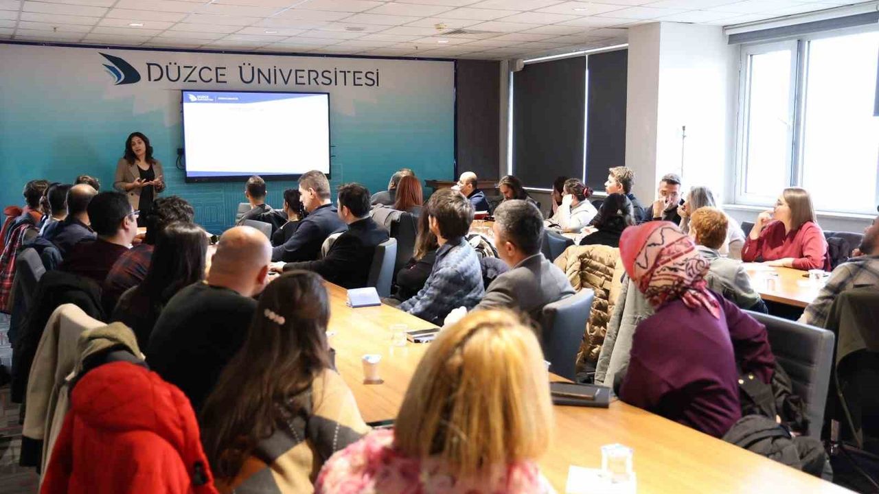 Akademik danışmanlık çalıştayı gerçekleştirildi