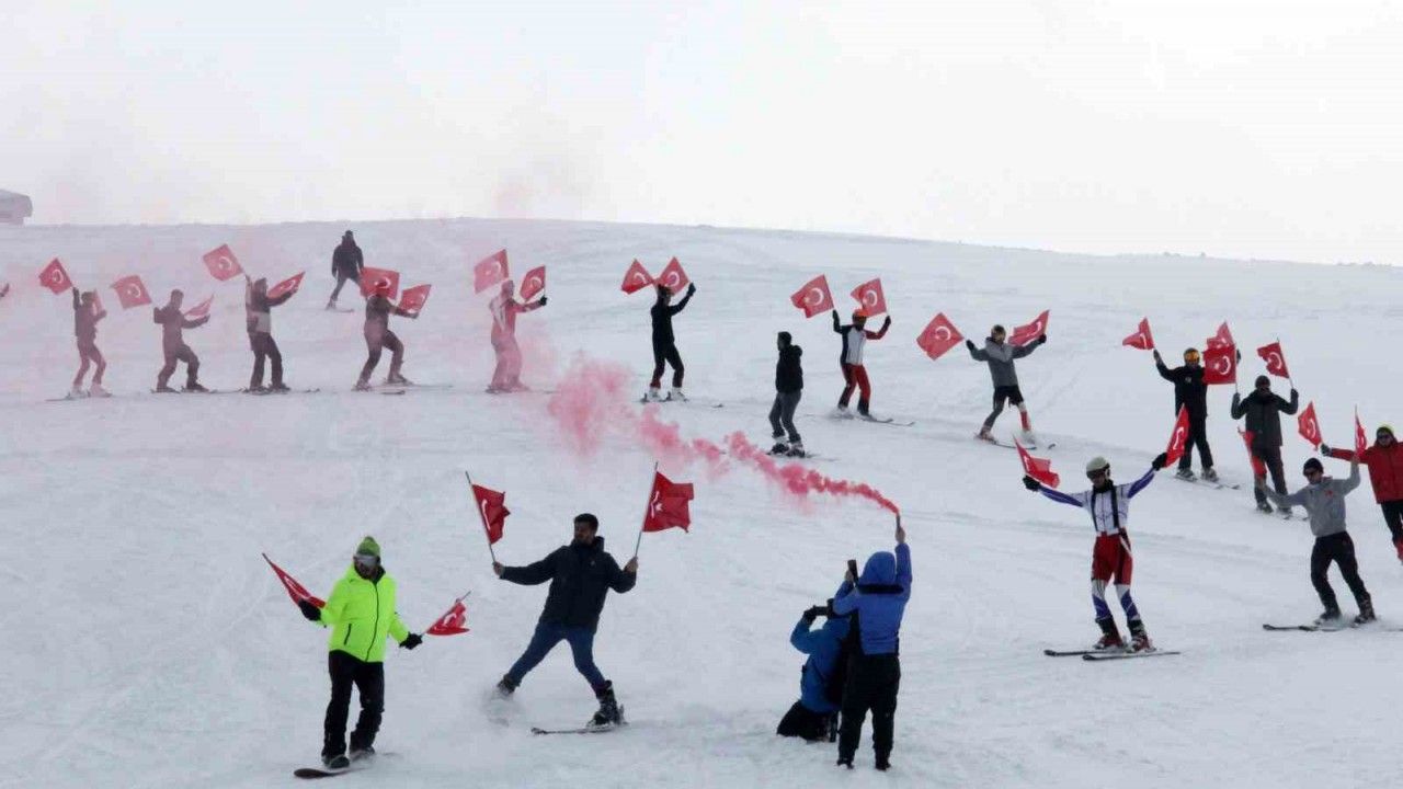 Bitlis’te 4. Kar Festivali renkli görüntülere sahne oldu