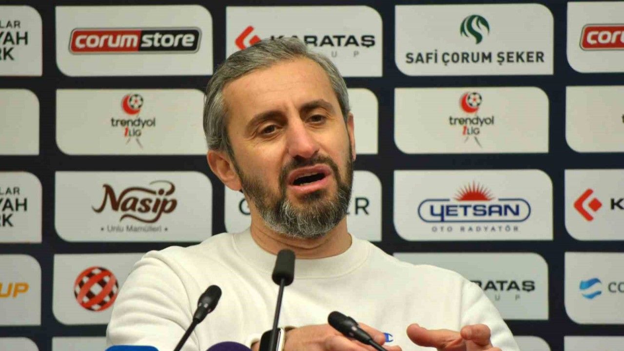 Çorum FK-Yeni Malatyaspor karşılaşmasının ardından