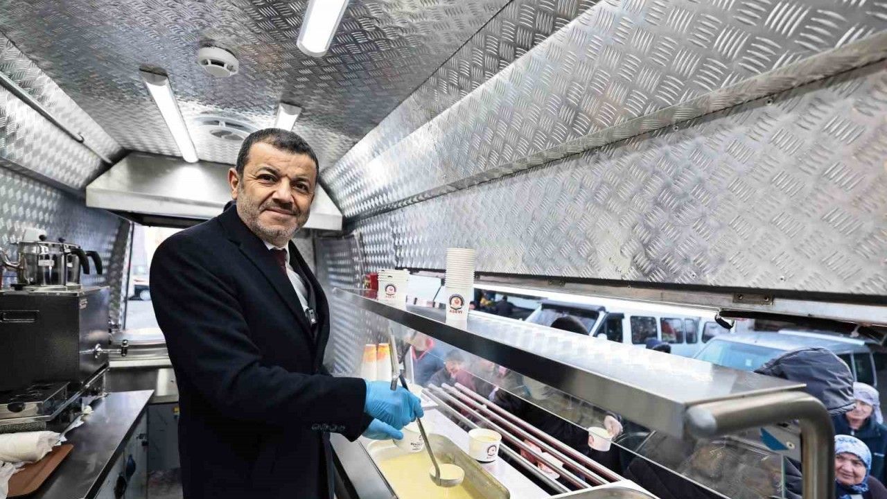 Denizli Büyükşehirin çorba ikramı gönülleri ısıtıyor