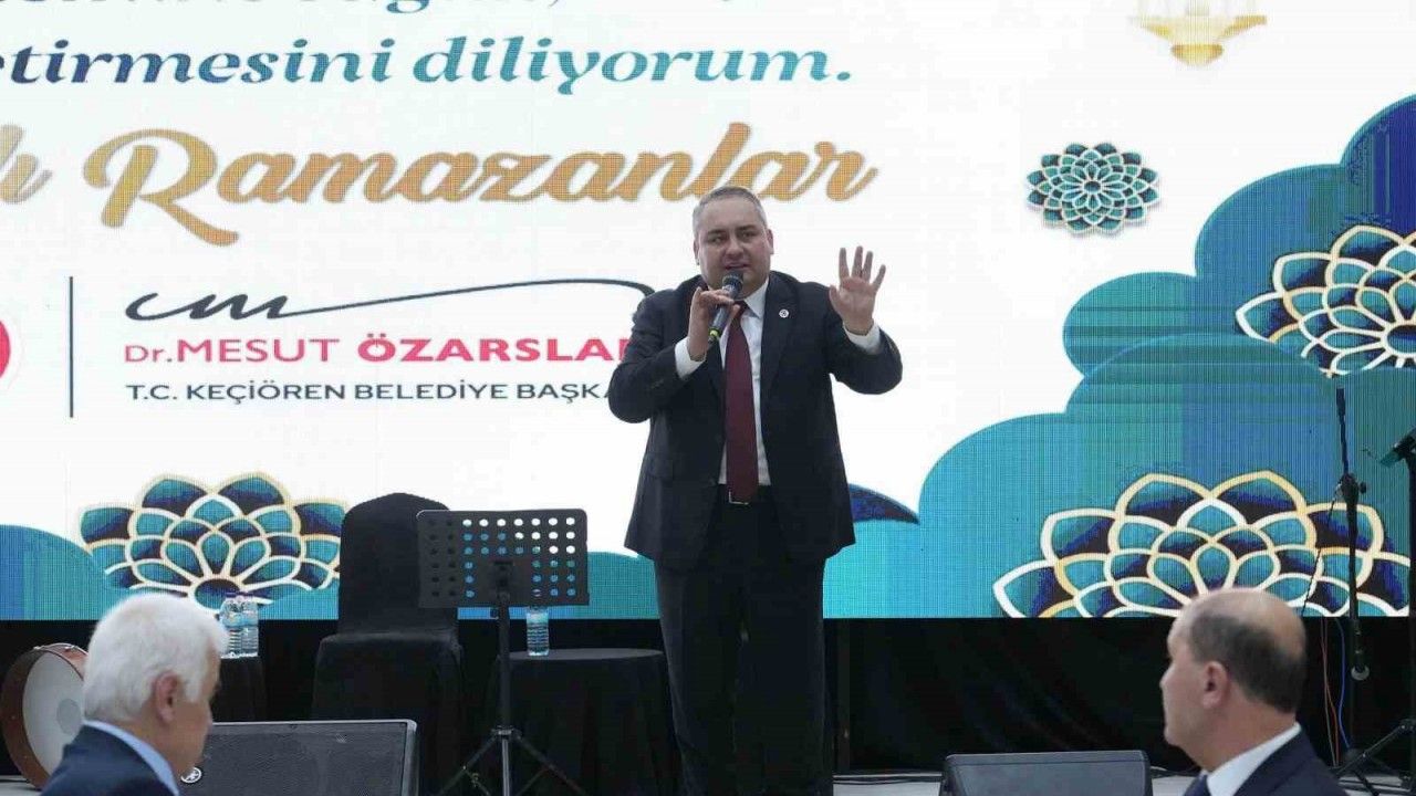 Çorumlular Keçiören’de iftar sofrasında buluştu