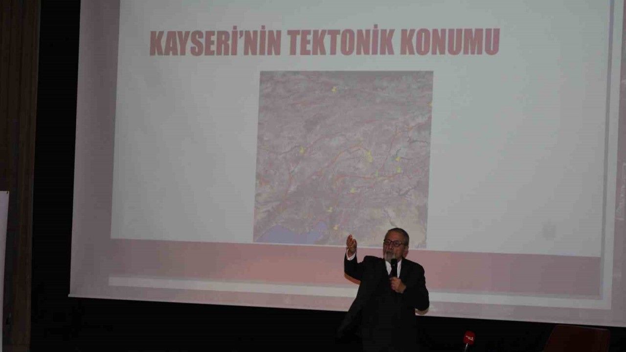 Prof. Dr. Naci Görör: "Kayseri, Orta Anadolu’daki en büyük fayın kucağında oturuyor"
