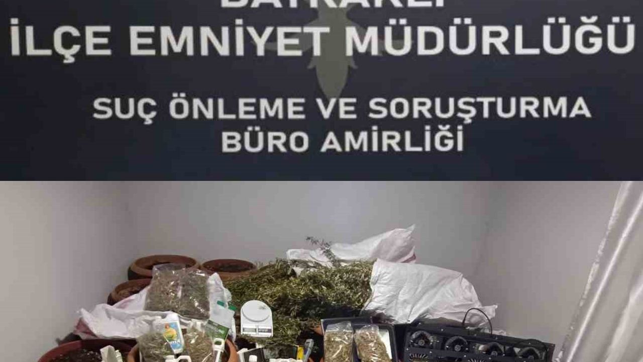 Ev değil zehir imalathanesi: İzmir’de polisten uyuşturucu baskını