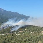 Bursa'da iki noktada aynı anda yangın...Uludağ'ın etekleri yanıyor