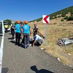 Bingölde araç takla attı: 6 yaralı
