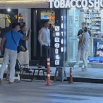 Caddede 'Kafanı keserim' diyerek tehdit etti