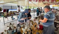 Mersin Antika Pazarı’nda nostalji rüzgarı