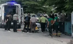 Tavşanlı'da motosiklet ile bisiklet çarpıştı: 3 yaralı