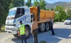 Mersin'de orman kaçakçılığına yönelik denetim yapıldı