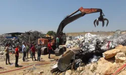  Mersin’de sanayi sitesinde çıkan yangın büyümeden söndürüldü