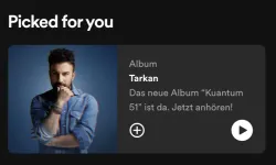 Tarkan, dünya listelerini de salladı