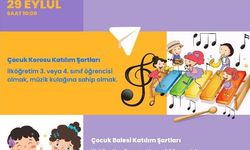 Çocuk koro ve balesi başvuruları duyuruldu