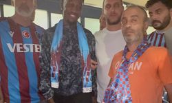 Trabzonspor'un yeni transferi Muhammed Cham Trabzon'da