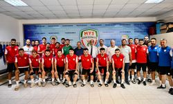 Geçit, Malatya Yeşilyurtspor Kulübünü ziyaret etti