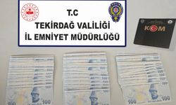 Tekirdağ'da sahte para operasyonu: 23 bin TL sahte para ele geçirildi