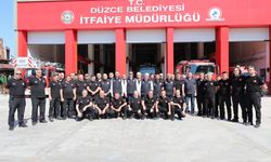 Düzce İtfaiyesi Türkiye’ye örnek olabilecek bir teşkilat