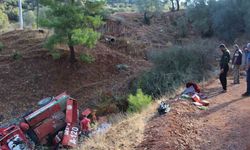 Antalya’da arazöz devrildi, 3 orman işçisi yaralandı