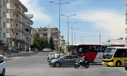 Mardin’de halk otobüsü ile otomobil çarpıştı