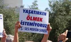 Mersin’de hemşire ve doktorun darp edilmesi protesto edildi