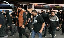 PAOK taraftarı stadyuma geldi