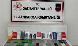 Gaziantep'te 1 milyon TL değerinde kaçak telefon ele geçirildi