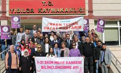 Farkındalık oluşturmak için yürüdüler