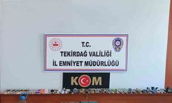 Tekirdağ’da eş zamanlı operasyon: Kaçak içki ve parfüm ele geçirildi