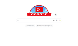 Google'den, 29 Ekim Cumhuriyet Bayramına özel sayfa