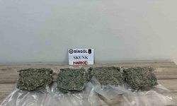 Bingöl’de 2 kilo 86 gram skunk ele geçirildi