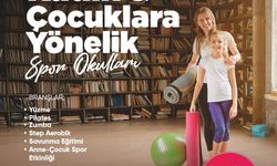 Bu okulda anneler çocuklarıyla birlikte spor yapacak