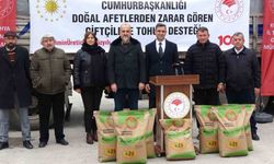 Kütahya’da doğal afetlerden zarar gören 301 üreticiye hububat tohumu desteği