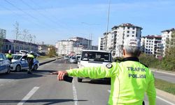 Ordu’da bir haftada 17 binden fazla araç ve sürücüsü denetlendi