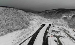 Otoyolun Bolu geçişinde kar temizlemesi yapılacak