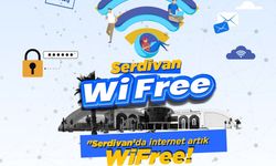 Serdivan’da internet artık Wi-Free