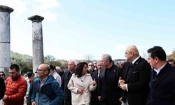 Tarihi Kentler Birliği üyeleri Stratonikeia’yı gezdi