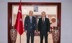 TBMM Başkanı Kurtulmuş, Türkiye’nin Brasilia Büyükelçisi Akça ile görüştü