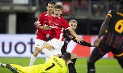 UEFA Avrupa Ligi: AZ Alkmaar: 1 - Galatasaray: 1 (İlk yarı)