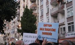 Mersin’de kayyımlara karşı protesto