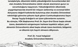 Anadolu Üniversitesi rektörlüğüne Prof. Dr. Yusuf Adıgüzel atandı