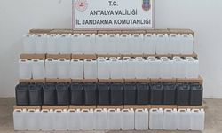 Gazipaşa’da 3 bin litre kaçak etil alkol ele geçirildi