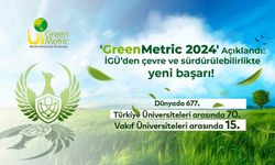 GreenMetric 2024 açıklandı: İGÜ’den çevre ve sürdürülebilirlikte yeni başarı