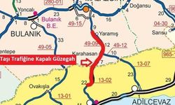 Malazgirt-Ahlat Karayolu geçici olarak ulaşıma kapatıldı