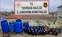 Tekirdağ’da yılbaşı öncesi kaçak alkol operasyonu: 2.5 ton sahte içki ele geçirildi