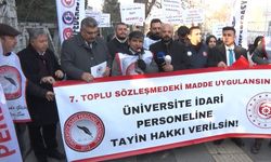 ÜNİPERSEN Genel Başkanı Güzel: “Üniversite idari personelinin tayin sorunu çözüm bulana kadar mücadelemiz devam edecek”