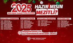 Yılbaşı Mezitli’de doyasıya yaşanacak