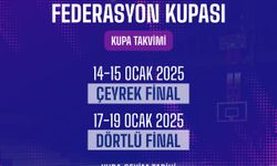 Kadınlar Federasyon Kupası maçları Ocak’ta