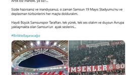 Samsunspor Başkanı Yıldırım, Avrupa ateşinin fitilini yaktı