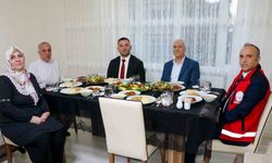 Aile ve Sosyal Hizmetler Bakanlığı personeli şehit aileleri ile iftarda buluştu