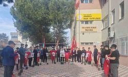 Çanakkale Zaferi ve Şehitler haftasında gül fidanları toprakla buluştu
